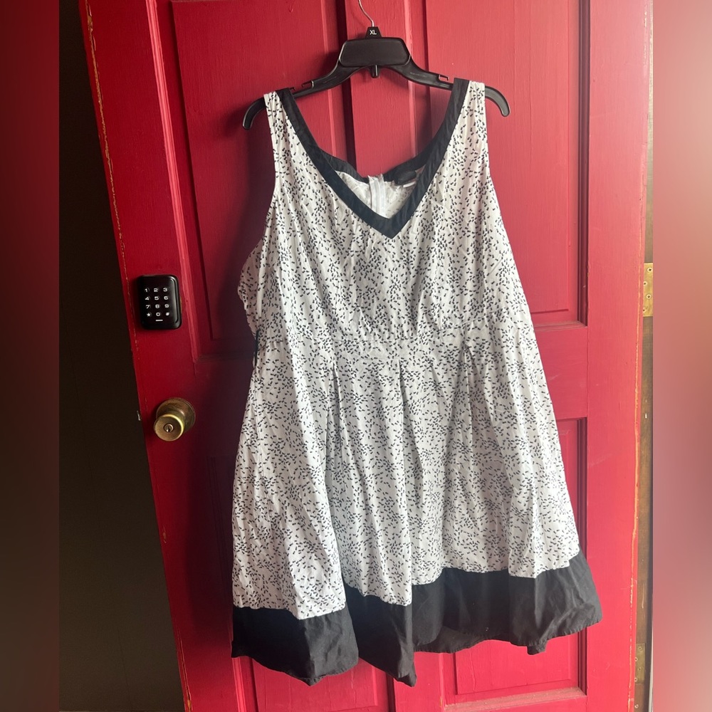 Plus size rockabilly style dress